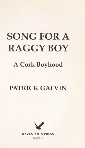 Portada de Song for a raggy boy