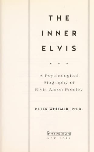 Portada de The inner Elvis