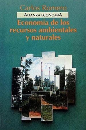 Portada de Economía de los recursos ambientales y naturales