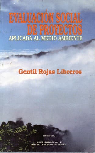 Portada de Evaluación social de proyectos aplicada al medio ambiente