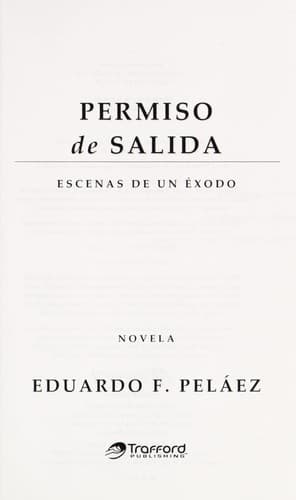 Portada de Permiso de salida