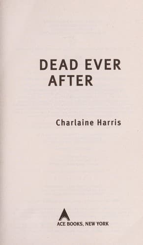 Portada de Dead ever after