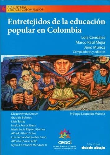 Portada de Entretejidos de la educación popular en Colombia