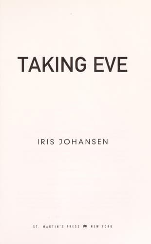 Portada de Taking eve