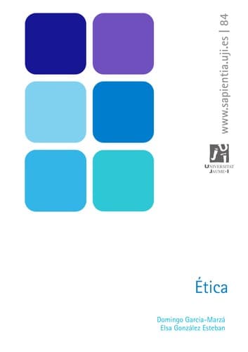 Portada de Ética