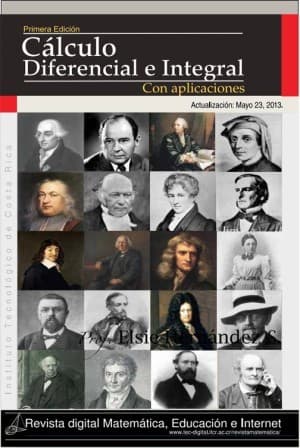 Portada de Cálculo diferencial e integral, con aplicaciones