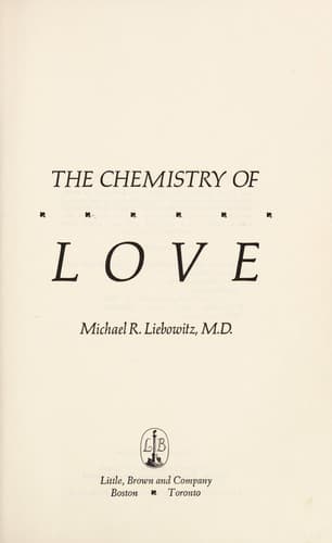 Portada de The chemistry of love