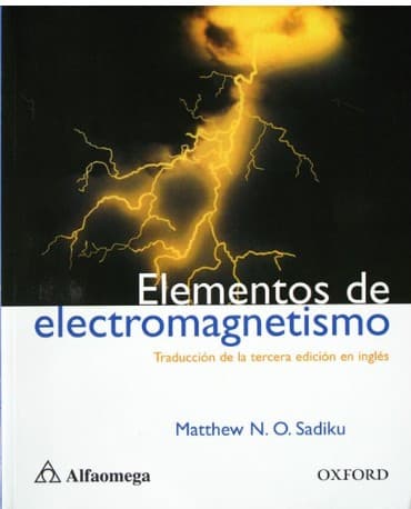 Portada de Elementos de Electromagnetismo