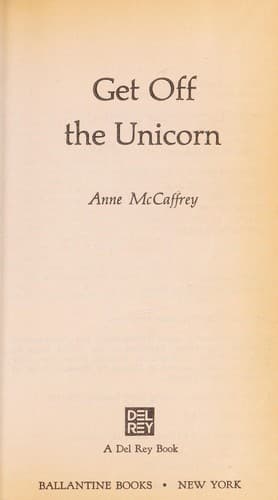 Portada de Get Off the Unicorn