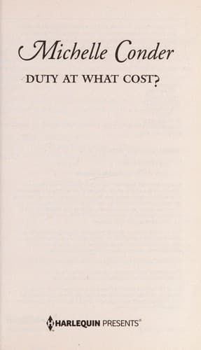 Portada de Duty at what cost?