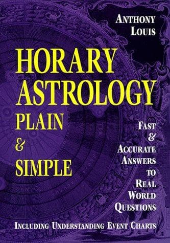 Portada de Horary astrology plain & simple