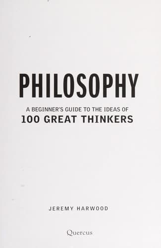 Portada de Philosophy