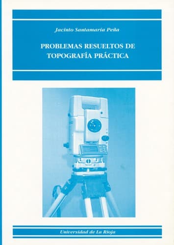 Portada de Problemas resueltos de topografía práctica