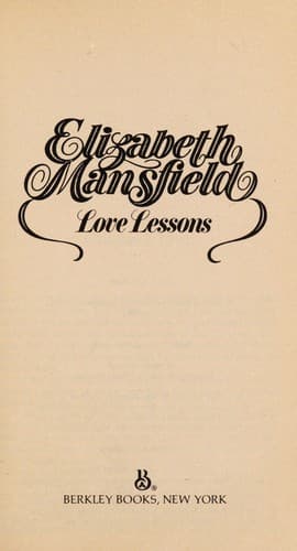 Portada de Love Lessons
