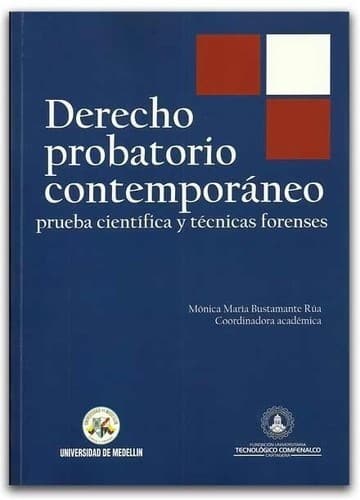 Portada de Derecho probatorio contemporáneo : prueba científica y técnicas forenses - 1. ed.
