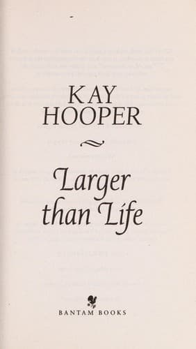 Portada de Larger than life