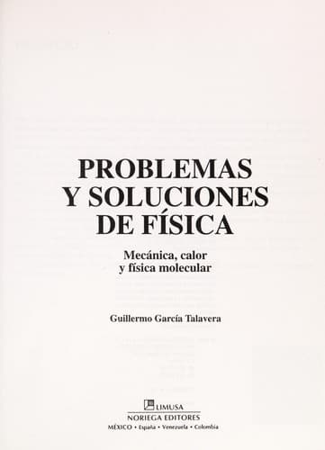 Portada de Problemas y soluciones de fi sica