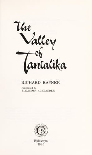 Portada de The valley of Tantalika