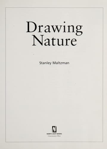 Portada de Drawing nature