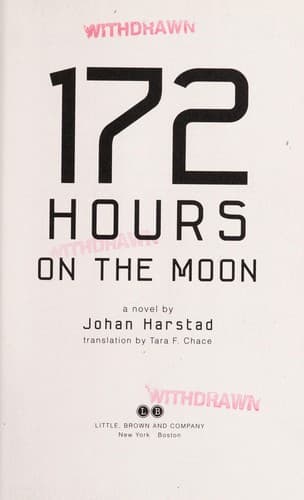 Portada de 172 hours on the moon