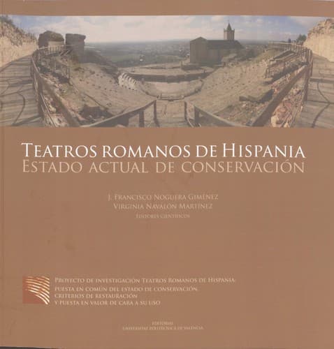 Portada de Teatros romanos de Hispania