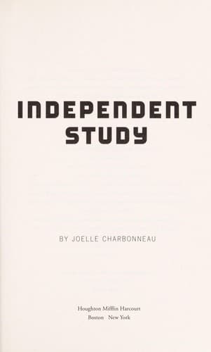 Portada de Independent study