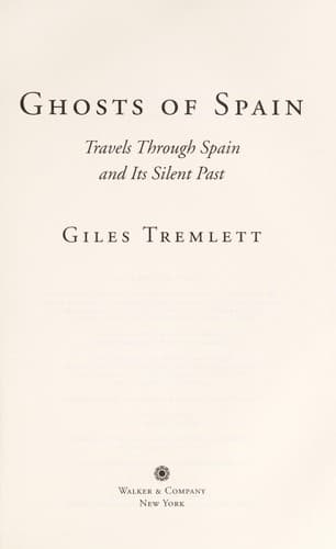 Portada de Ghosts of Spain