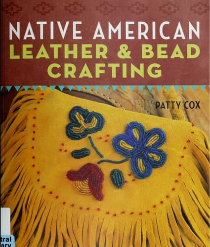 Portada de Native American leather & bead crafting