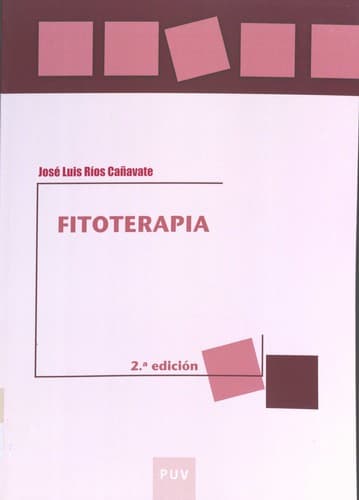 Portada de Fitoterapia