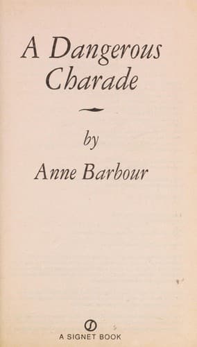 Portada de A Dangerous Charade