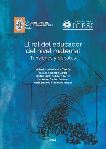 Portada de El rol del educador del nivel maternal.