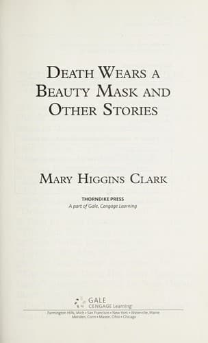 Portada de Death wears a beauty mask and other stories