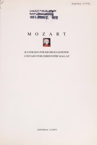 Portada de Mozart