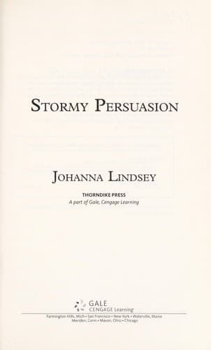 Portada de Stormy Persuasion