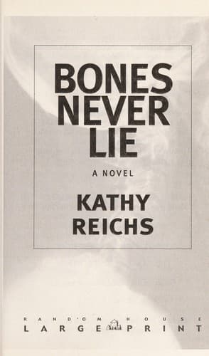 Portada de Bones never lie