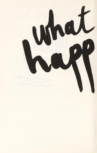 Portada de What happens next