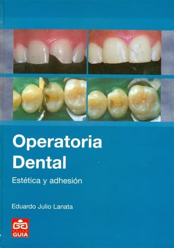 Portada de Operatoria Dental Estetica y Adhesion