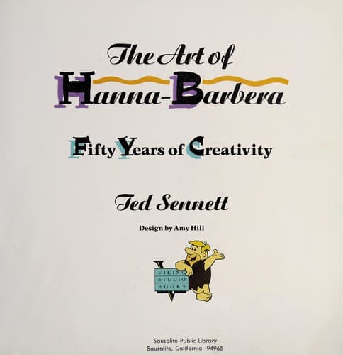 Portada de The art of Hanna-Barbera