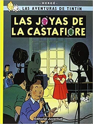 Portada de las aventuras de tintin las joyas de la castafiore