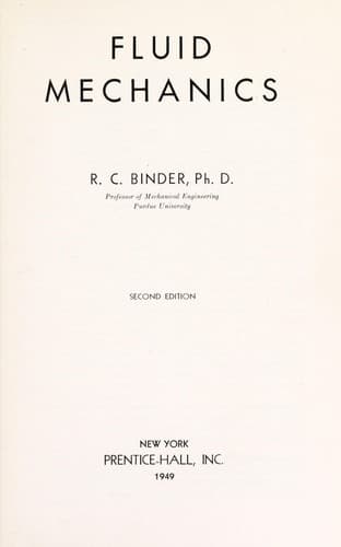 Portada de Fluid mechanics
