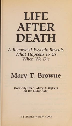 Portada de Life after death