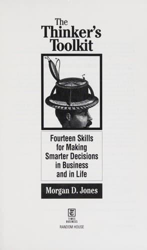 Portada de The thinker's toolkit