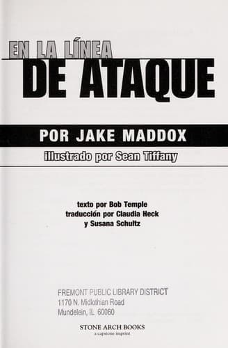 Portada de En la línea de ataque