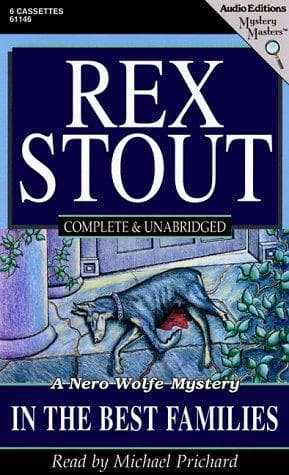 Portada de In the Best Families (Stout, Rex)