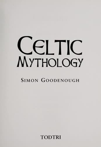 Portada de Celtic mythology