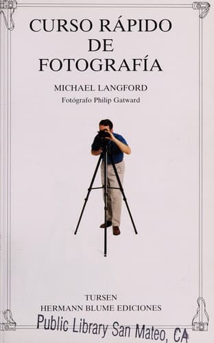 Portada de Curso rapido de fotografia