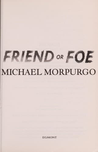 Portada de Friend or foe