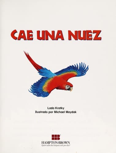 Portada de Cae una nuez
