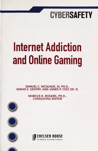 Portada de Internet addiction and online gaming