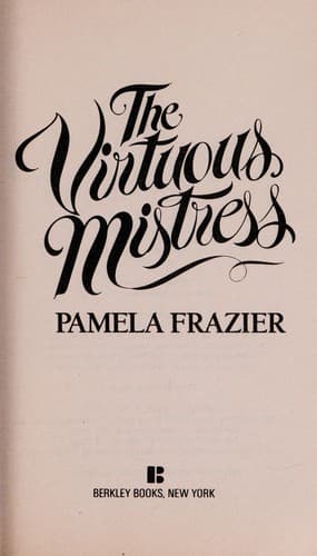 Portada de Virtuous Mistress